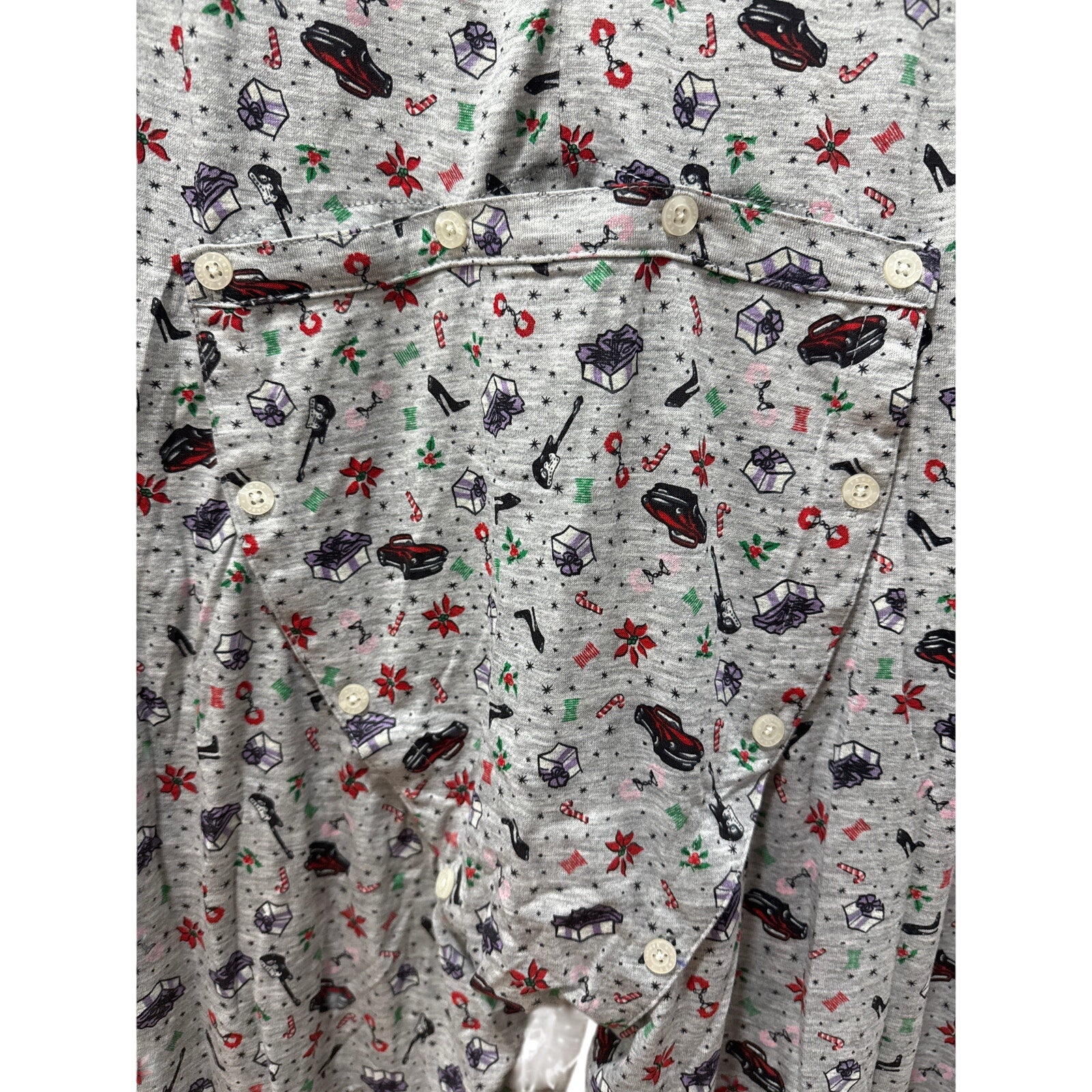 Savage X Fenty Men Open Back Onesie Loungewear Sleepwear - Medium - Multi Color — image 7 of 8
